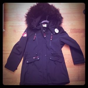 NWT Canada Weather Gear Black Coat